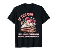 Spicy Book Lover Merch If You Can Read This Fairy Tales Now T-Shirt