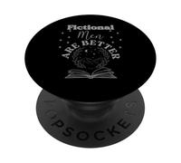 Spicy Bookish Merch Romance Books Fictional Men Fairy Tales PopSockets Adhesive PopGrip