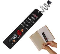 Spicy Bookmarks | Book Page Holder Reading Accessory - You Had Me at Trigger Warning Bookmark - for Adults Avid Readers Clubs Writers Holidays Daily Reading Home Office Travel Lovely and Practical