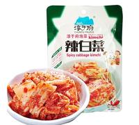 Spicy cabbage（100g/bag）Korean kimchi,hot and sour pickles, homemade refreshing kimchi,delicious snack packages,radish kimchi,vegetables,spicy side dishes (Spicy cabbage,1bag)