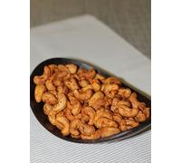 Spicy Cashew Nuts 250g - Crunchy & Fiery Ready to Eat Snack | Masala Roasted Cashews | Ready to Eat | Perfect Tea-Time & Party Munch | Vegetarian