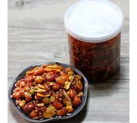 Spicy crispy 250G/can,slightly spicy crispy, peanut Chili sauce and paste,Vegetable snacks, pasta sauce, cold dishes, seasoning sauce, pickled snacks (3can)