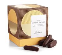 Spicy Dark Chocolate Ginger Batons - 65% Cocoa with Fragrant Stem Ginger, 270g | Great for Birthday, Christmas Gifts