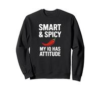 Spicy Diva Attitude Antisocial Confident Red Hot Sassy Sweatshirt