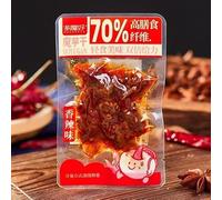 Spicy dried konjak, konjak spicy bar, ready to eat dried tofu, instant dried bean curd, Chinese spicy latiao, Hunan specialty konjak spicy strip, spicy snacks, vegetarian (Spicy flavor,3 packs)