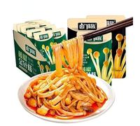 Spicy Enoki mushroom,instant spicy snacks,Spicy snack, vegetable pickles snack food, side dishes, snack food, Chinese snacks, delicious snack gifts (Mixed taste,10packs)