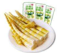 Spicy Enoki Mushroom,Ready-to-eat Pickle Bamboo Shoot,Chili Sauce Hot Crispy Mushroom,Latiao,Spicy Strip,100g/500g/pack,Snack Food,Chinese Snacks Gift Pack (Pickled bamboo500g)