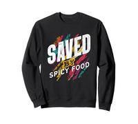 Spicy Food Heat Lovers Funny for Spice Fans and Chili Addict Sweatshirt