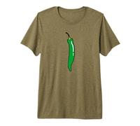 Spicy Green Chili Pepper Premium T-Shirt