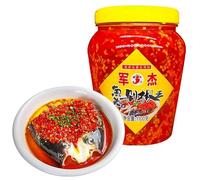 Spicy King Chopped Pepper, Hunan specialty chopped chilli sauce,chili paste, Condiment sauce, Peasant Chili Sauce, Mixed Noodle Paste,Flavored sauce (Super hot 1.1kg)