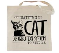 Spicy Kitten Designs Cat Tote Bag (Just Waiting on The Cat Distribution System)