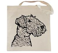 Spicy Kitten Designs Dog Tote Bag (Airedale Terrier)
