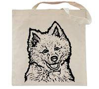 Spicy Kitten Designs Dog Tote Bag (American Eskimo)