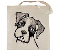 Spicy Kitten Designs Dog Tote Bag (Boxer)