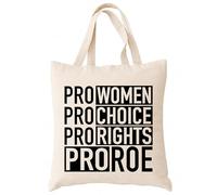 Spicy Kitten Designs Political Adult Humor Tote Bag (Pro Roe)