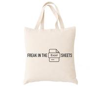 Spicy Kitten Designs Take It To Work Funny Adult Tote Bag (Freak In The Excel Sheets)