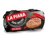 Spicy La Piara Pork Liver Pate 'Tapa Negra' 2 x 73g Pack
