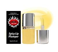 Spicy Lip Plumper Oil,Hydrating Volumizing Lip Gloss, Moisturizing Lips Care Serum for Dry Cracked Lips,1pc