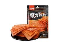 Spicy noodle web celebrity latiao snacks 62g/packet, big spicy piece nostalgia spicy,Gluten, casual snacks,Very spicy Spicy stick (Hot slices,10 pack)
