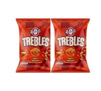 Spicy Paprika 2 x 120g,Three-dimensional snacks provide the perfect crunch, maintaining their crispy consistency from first bite to last