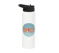 Spicy Peppers Chili Heat Bold Culinary Food Cooking Creative Stainless Steel Insulated Water Bottle