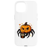 Spicy Pumpkin Spider Coffee Halloween Shirt Cute Case for iPhone 15