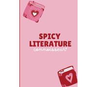 Spicy Reading Journal: A sizzling way to rate your love for dark romance: Girls read smut in this reading log notebook for bookworms.