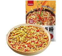Spicy red oil rice noodles,hot and sour noodles,Healthy and nutritious breakfast noodles,Spicy dry noodles,Instant meal replacement rice noodles,convenient noodles (1bag)