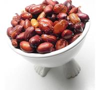 Spicy Red Peanuts - Hot & Crispy Snack | Tea-Time Favorite | Savoury & Crunchy | Ready to Eat | Vegetarian Treat- 250g pack of 1 (Pack of 1)