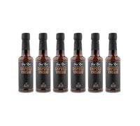 Spicy Rye's Chipotle Vinegar Pack of 6 150ml - Smokey White Wine Vinegar Made with Moderate Chipotle Chillies and Avocado Oil for Drizzling and Dipping