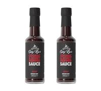 Spicy Rye's Cognac & Honey Pepper Sauce 2 Pack 150ml - Smooth, Sweet & Spicy Hot Sauce with Cognac, Honey, Ghost Peppers and Scotch Bonnet Chillies
