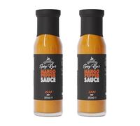 Spicy Rye's Mango Pepper Sauce 2 Pack 250ml - Smooth, Tropical Caribbean Hot Sauce with Mangoes & Scotch Bonnet Chillies - For Dipping, Marinading & Glazing