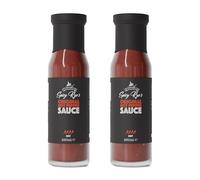 Spicy Rye's Original Hot Pepper Sauce 2 Pack 250ml - Smooth, Ketchup-Style Hot Sauce with Tomatoes & Scotch Bonnet Chillies - For Dipping & Marinading