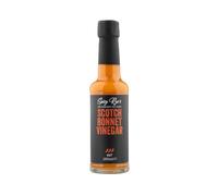 Spicy Rye's Scotch Bonnet Vinegar 150ml - Fiery, Tropical White Wine Vinegar Made with Hot Scotch Bonnet Chillies and Avocado Oil for Drizzling and Dipping