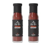 Spicy Rye's Tomato Ketchup 2 Pack 250ml - Smooth, Spicy Tomato Sauce with Tomatoes & Scotch Bonnet Chillies - Traditional Ketchup with a Twist For Dipping