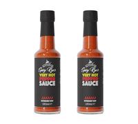 Spicy Rye's Very Hot Pepper Sauce 2 Pack 150ml - Smooth, Extremely Hot Chilli Sauce with Carolina Reaper, Ghost Pepper, Habanero and Scotch Bonnet Chillies