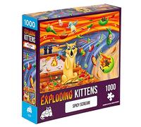 Exploding Kittens Spicy Scream Jigsaw Puzzle (1000 Piece)