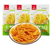Spicy Shredded Potatoes,Hot Sour Potatoes (5/10/20bags) Side Dishes,Mala Latiao,Potato Chips,Vegan,Spicy Bar Snacks,Vegetables,Leisure Food,Delicious Chinese Snack Gifts (Sour and hot Taste,20bags)
