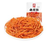 Spicy Strip Small Gluten Sweet Spicy Flavor Chinese Spicy Snack Fries Big Spicy Chips ，Leisure snacks Spicy food，Instant snacks (Small Spicy Silk,3 pack)