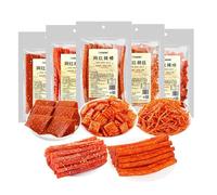 Spicy Strips Chinese Snack, Spicy Noodle Latiao Snacks 115g/bag, Instant Snacks, Traditional Gluten Lataio Spicy Strips, Spicy Sticks, Handmade Spicy Noodles (Spicy Strips,2 bag)