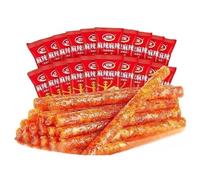 Spicy Strips Chinese Snacks, Weilong Latiao Snacks Gift Pack, Vegetarian Spicys Small Gluten, Casual Snack Gifts, Spicys Lataio, Nostalgic Bean Curd Glutens Snack (Very spicy,24 bags (432g))