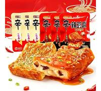 Spicy Tofu Dried, Healthy and Nutritious Snack,Seasoned Tofu, Mala Latiao, Side Dish, Leisure Food,Ready-to-Eat Meal Replacement, Vegetarian, Delicious Chinese Snack Gift (Mixed flavor,60bags)