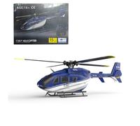 Spicyfy RC Helicopters for Adults, 2.4G 4CH 3D Stunt Remote Control C187 EC-135 Airbus Helicopter Aviation Aircraft Model, Outdoor RC Plane Gifts for Boys and Girls (RTF Version)