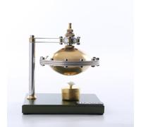 Spicyfy Steam Engine Model Kit, Full Metal UFO Spin Suspension Steam Engine with Copper Boiler, DIY Assembly Science Experiment Toys for Adults Kids