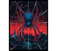(Spider) - 100ct Matte Textured TCG/MTG Card Art Sleeves