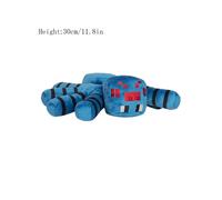 (Spider, 30cm/11.8in) Minecraft Plush Toys Minecraft Creeper Enderman Pig Bear Stuffed Toys Pixel Doll