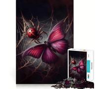 Spider Attack 1000 Teenager Pieces Jigsaw Puzzle Brain Challenge Toy Home Activity Clear Cut Heartfelt Gift 50x75cm