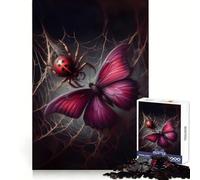 Spider Attack Jigsaws 1000 Pieces for Adults Mind Exercise Toy Stress Relief Design Assembly Elegant Gift 38x26cm