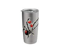 Spider Black Widow Love Web Stainless Steel Insulated Tumbler
