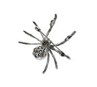 Spider Brooch Pins,Gold Sliver Pearl Insect for Women and Men Witch Jewelry Halloween Pin Accessories Jewelry Fashion, Zinc, no gemstone